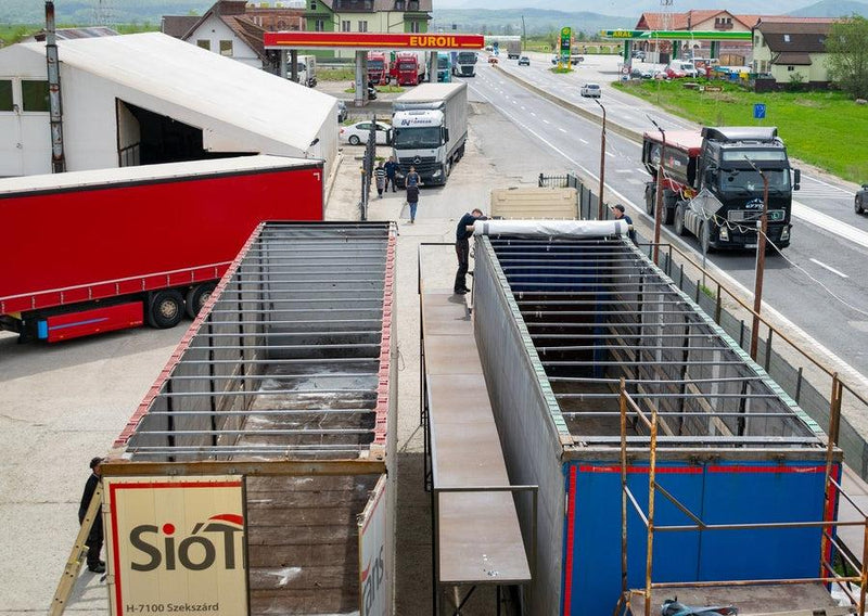 Schimbare tavan după seria de șasiu și laterale originale de la producător