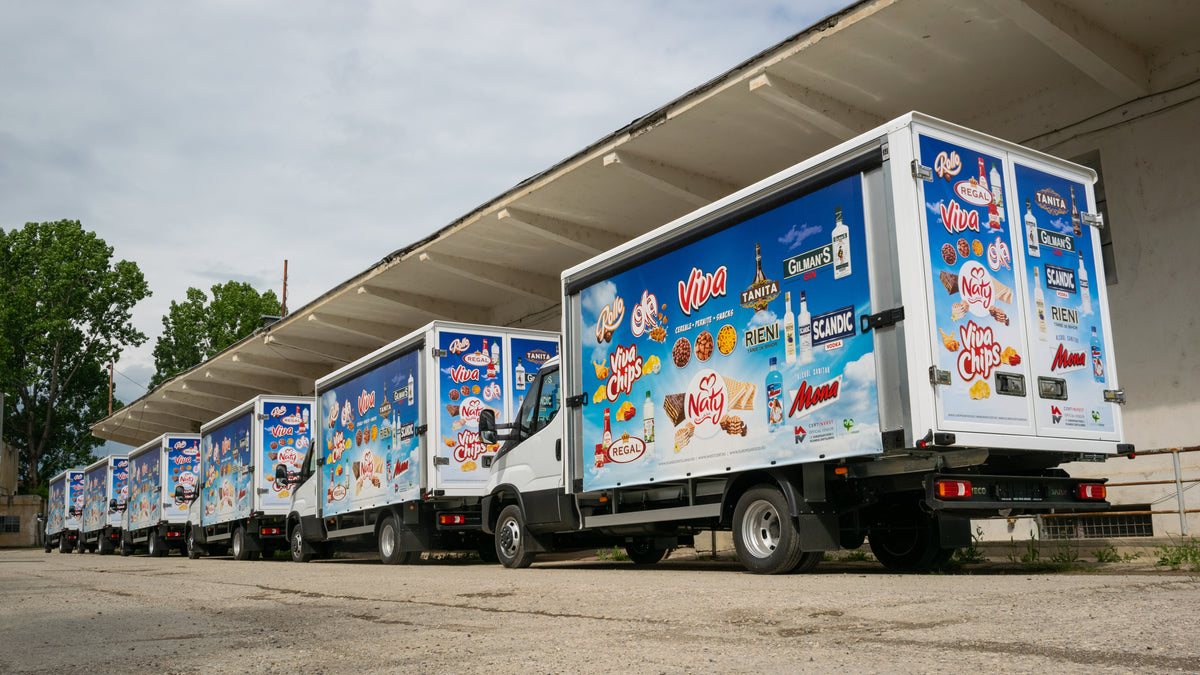 Manufacturing of tarpaulins for 3.5t - 7.5t trucks