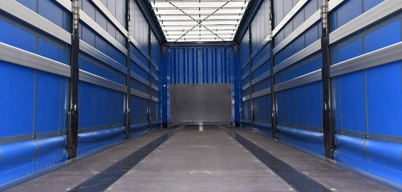 Încărcați imaginea în vizualizatorul Galerie, Prelate Laterale Semiremorca Standard DB/DCE 9.5 fara accesorii | 46-50 Catarame
