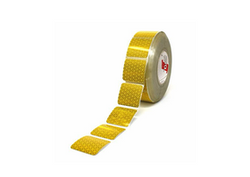 Banda reflectorizanta galbena segmentata pentru prelate Schmitz