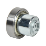 Imagine detaliată a rolei de culisare pentru acoperiș KOEGEL 801583, cu diametrul de 24 mm și lățimea de 11,5 mm, utilizată pentru sistemele de glisare ale acoperișurilor la remorci și semiremorci. Componentă metalică rezistentă, concepută pentru funcționare lină și durabilitate ridicată.