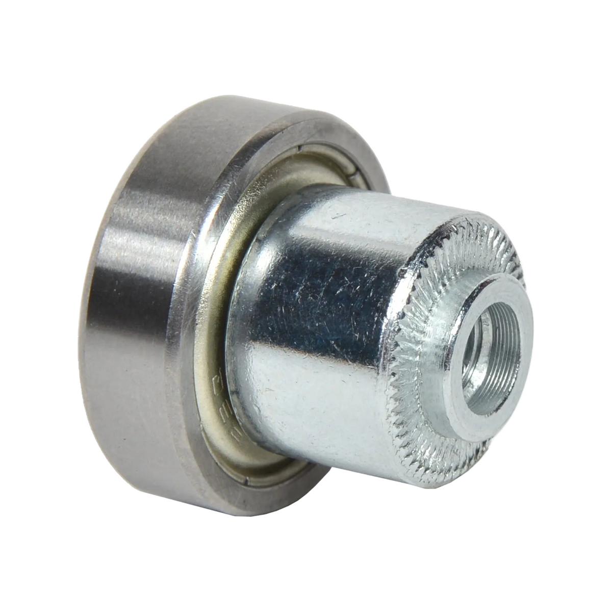 Imagine detaliată a rolei de culisare pentru acoperiș KOEGEL 801583, cu diametrul de 24 mm și lățimea de 11,5 mm, utilizată pentru sistemele de glisare ale acoperișurilor la remorci și semiremorci. Componentă metalică rezistentă, concepută pentru funcționare lină și durabilitate ridicată.