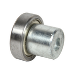 Imagine detaliată a rolei de culisare pentru acoperiș KOEGEL 6502539, cu diametrul de 24 mm și lățimea de 13,5 mm, utilizată pentru sistemele de glisare ale acoperișurilor la remorci și semiremorci. Componentă metalică rezistentă, concepută pentru funcționare lină și durabilitate ridicată.