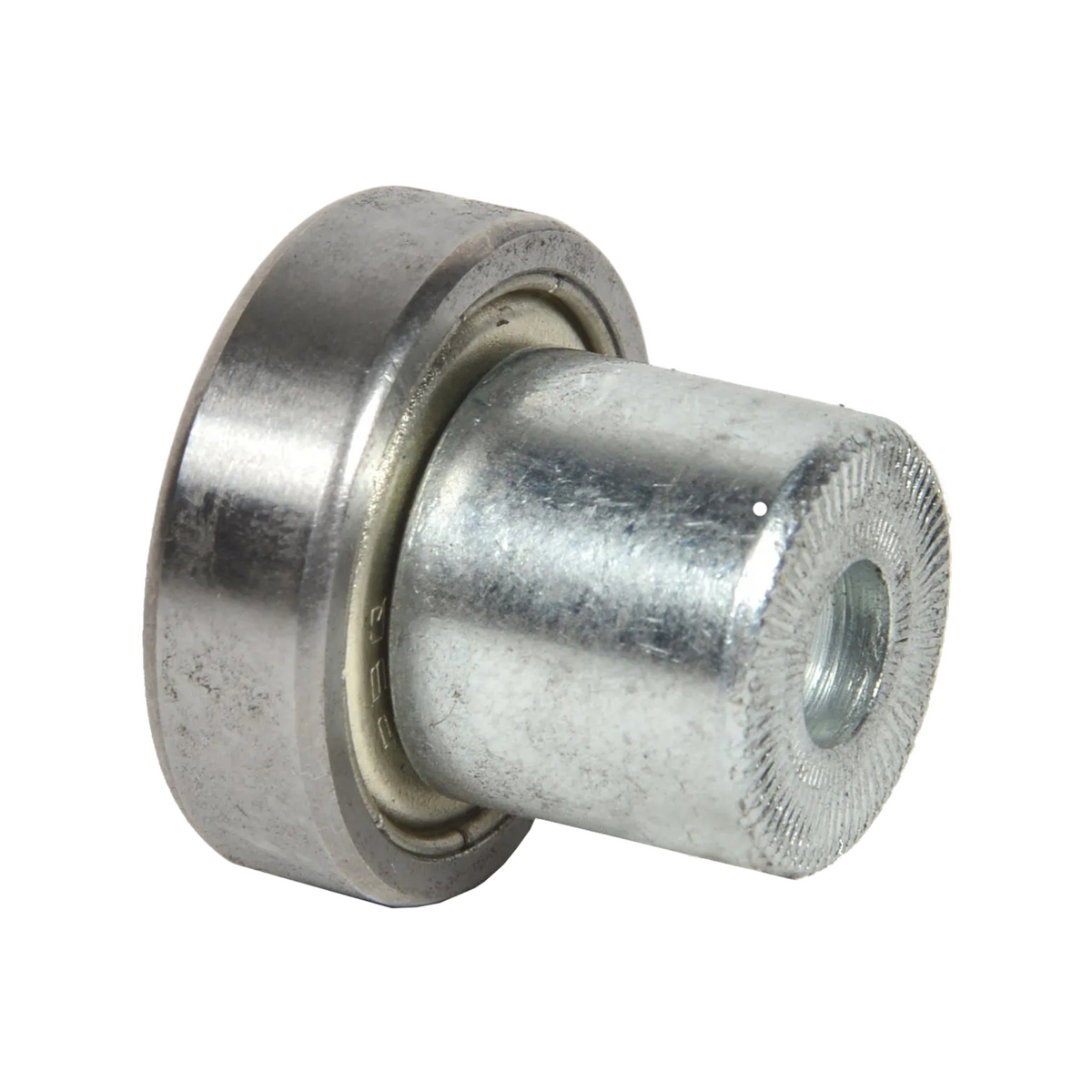 Imagine detaliată a rolei de culisare pentru acoperiș KOEGEL 6502539, cu diametrul de 24 mm și lățimea de 13,5 mm, utilizată pentru sistemele de glisare ale acoperișurilor la remorci și semiremorci. Componentă metalică rezistentă, concepută pentru funcționare lină și durabilitate ridicată.