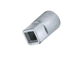 Capat de bara patrata aluminiu 27mm